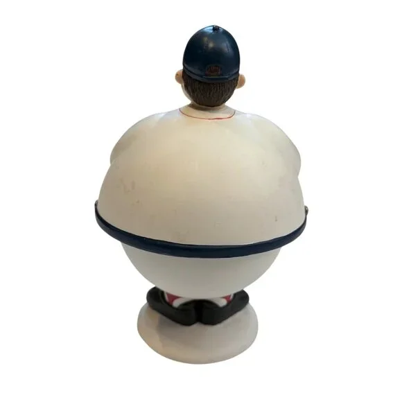 Department 56 2004 Boston Red Sox MLB Baseball Player Candy Dish Bowl Figurine - Picture 2 of 5